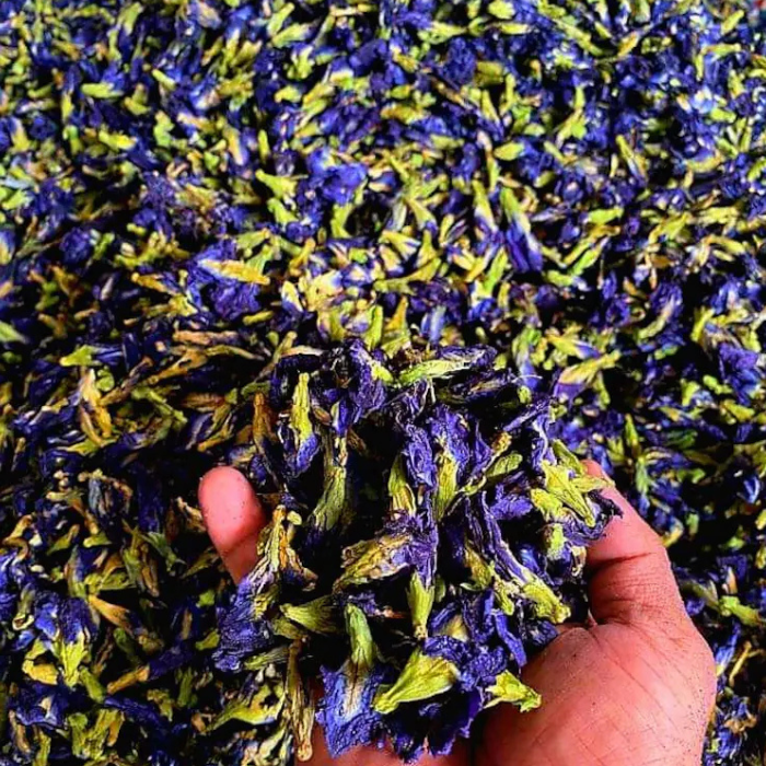 Premium Dried Butterfly Pea Flowers (Clitoria ternatea)