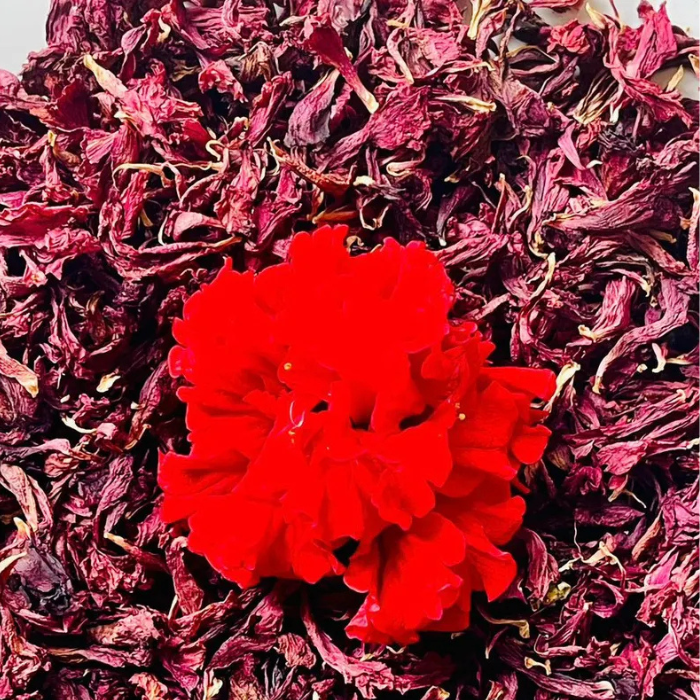 Premium Dried Hibiscus Flowers | Natural Hibiscus Herbal Tea (Hibiscus Sabdariffa)
