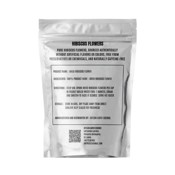 Premium Dried Hibiscus Flowers | Natural Hibiscus Herbal Tea (Hibiscus Sabdariffa)